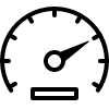 speed guage icon