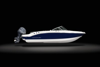 Chaparral 19 SSi OB outboard bowrider starboard profile. 