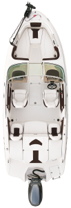 21 SSi Outboard Ski & Fish - Overhead - 2022 Image Shown - 2023 Coming Soon 