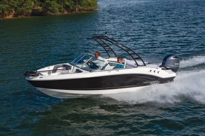 SSi 21OB with wakeboard arch 