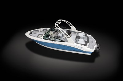 Chaparral 21 SSi rear port overhead 