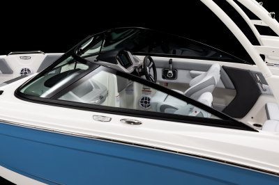 Chaparral 21 SSi frameless windshield 