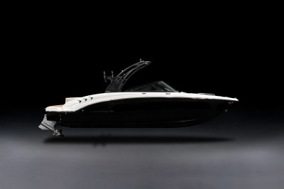 Chaparral GTS 3 starboard profile view on a black background 