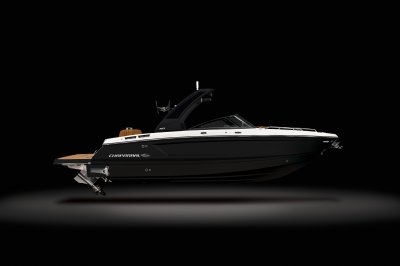 Chaparral GTS 6 starboard profile view on a black background. 