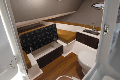 Chaparral 310 OSX cabin. 