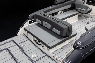 Chaparral SSX 30 rear back to back convertible bench seat. 