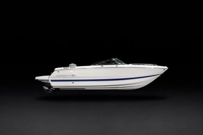 Chaparral SSX 4 starboard profile on a black background 