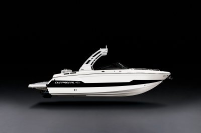 Chaparral SSX 6 starboard profile view on a black background 