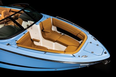 Chaparral SSX 8 wraparound bow seating with lumbar support 