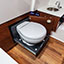 Electric Toilet with Overboard Discharge