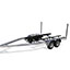 Trailer - Aluminum Tandem Axle with Aluminum Wheels and Bow Ladder
