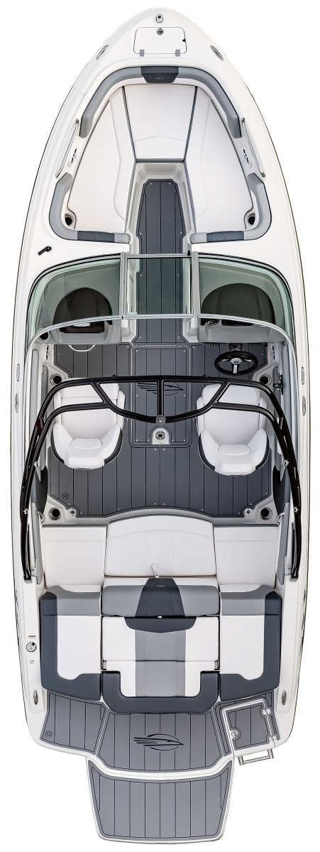 Overhead view of the  Chaparral 21 SSi  