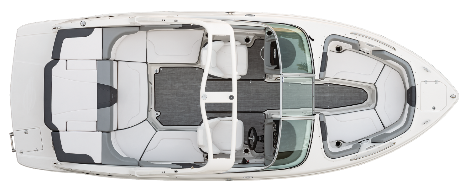 Overhead view of the  Chaparral 23 SSi  