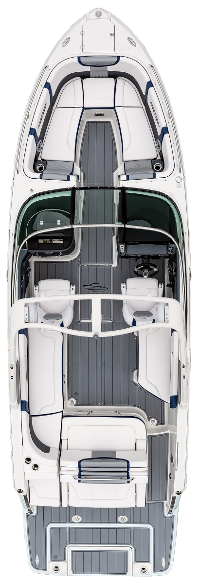 Overhead view of the  Chaparral 287 SSX  