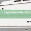 Painted Metallic Apex Hull Graphic - Island Green with White XL Hull Designator