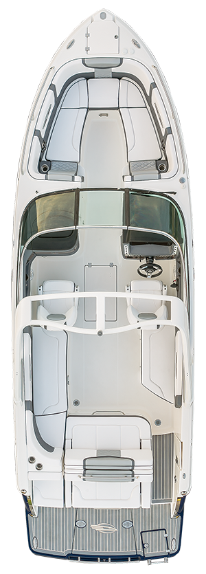 Overhead view of the  Chaparral SSX 277 