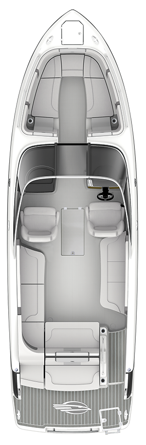 Overhead view of the  Chaparral 307 SSX  